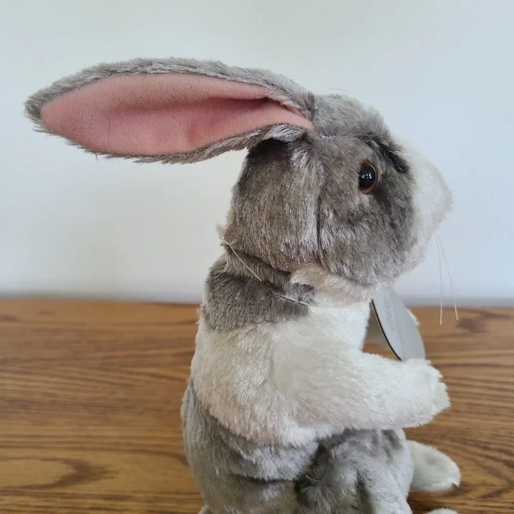 Blockbuster Video Carl Floppyfeet Stuffed Animal Bunny Rabbit Vintage From 2002